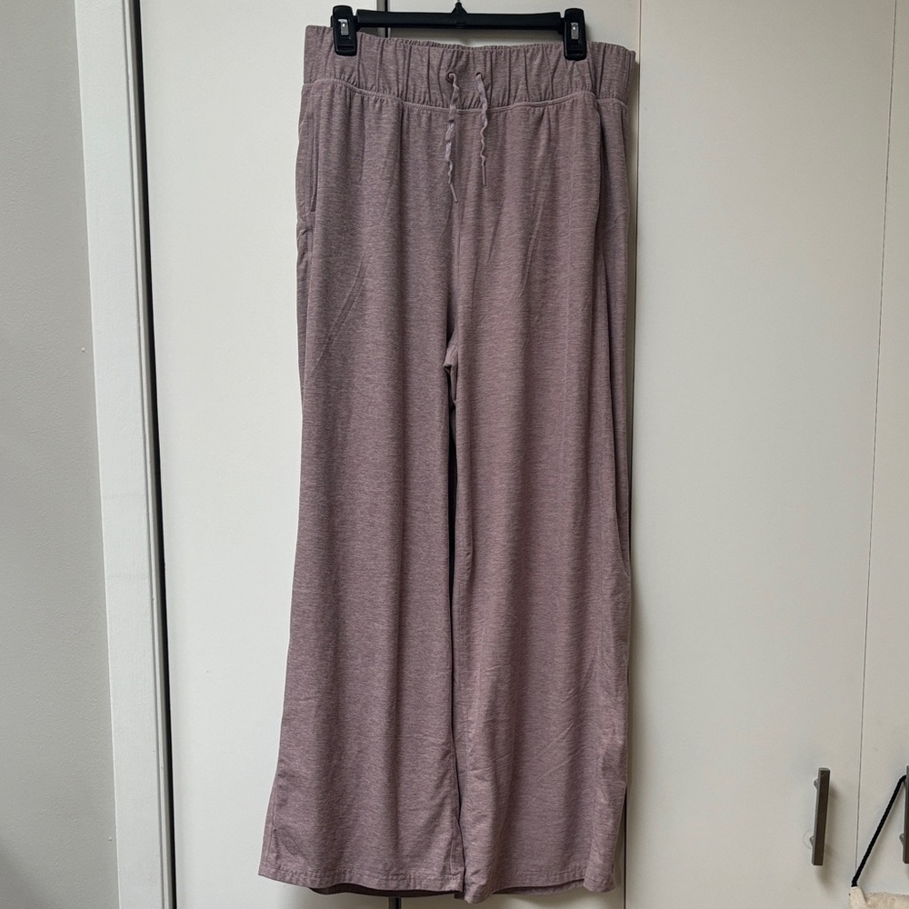 FLX Casual Mauve Wide-Leg Pants
